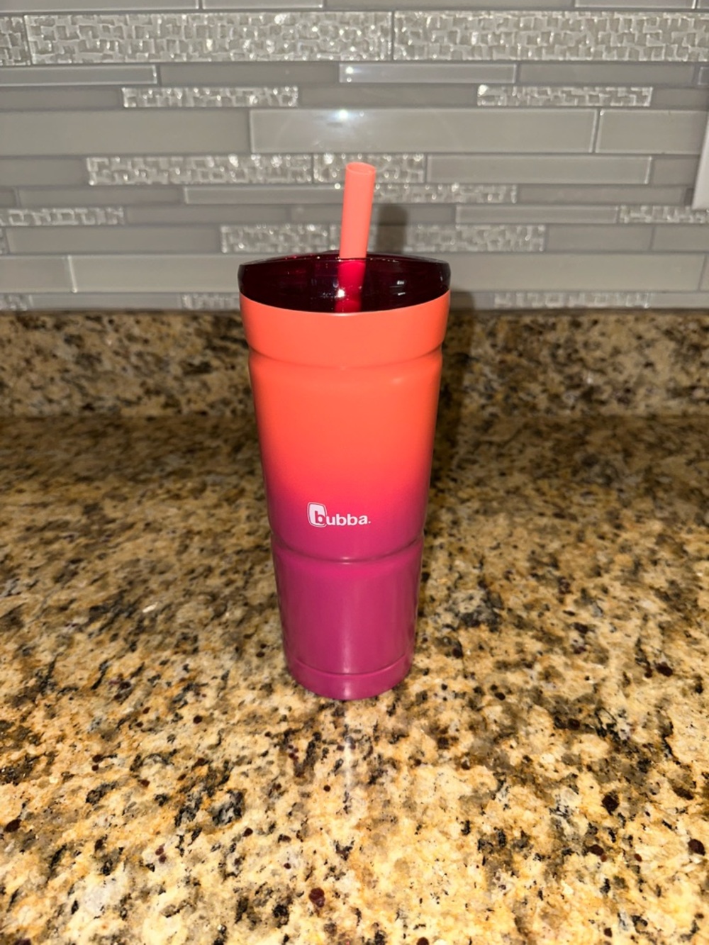 Bubba Ombré Orange to Pink Tumbler